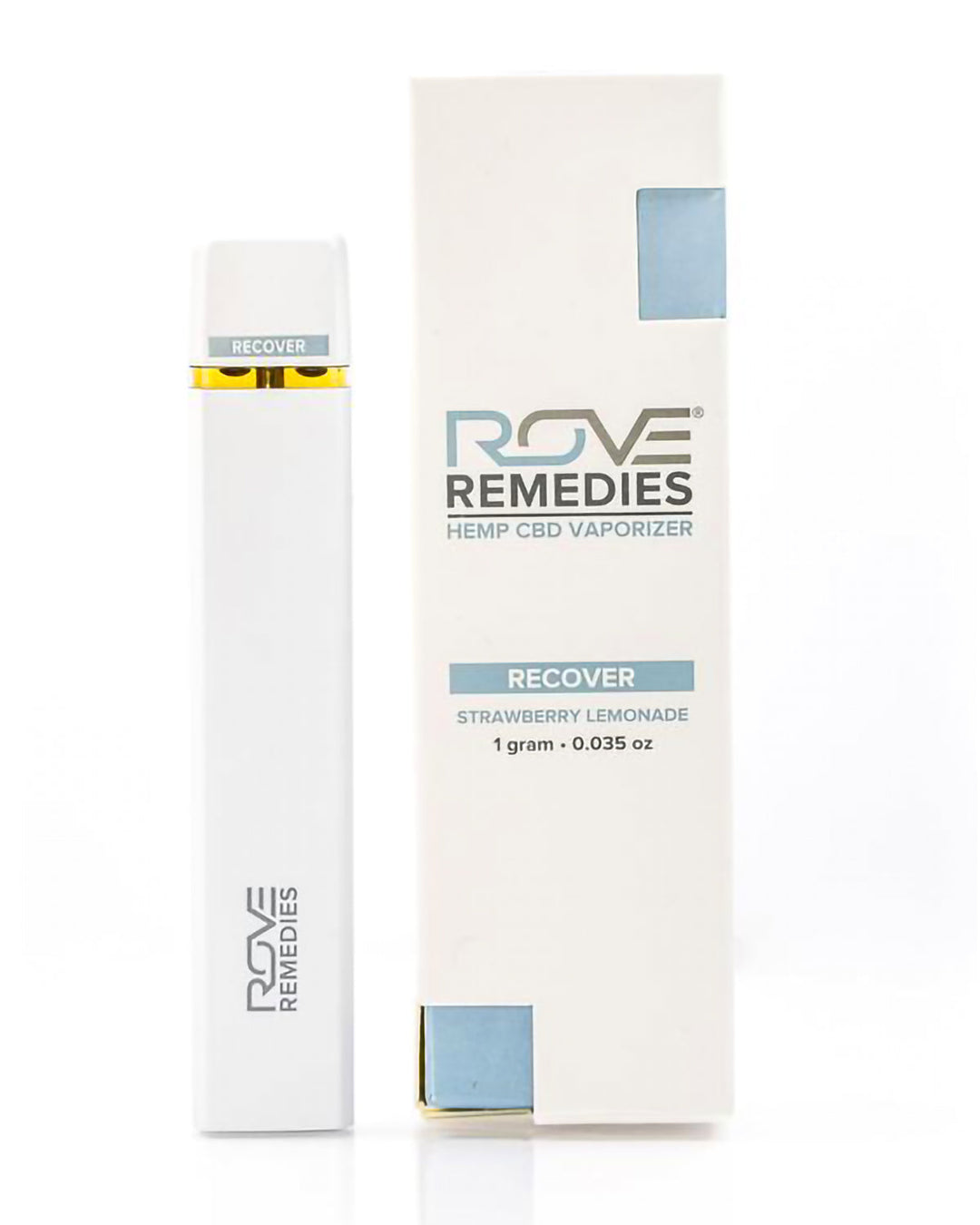 RECOVER CBD All-In-One Vaporizer - 1 Gram - Strawberry Lemonade - Rove Remedies