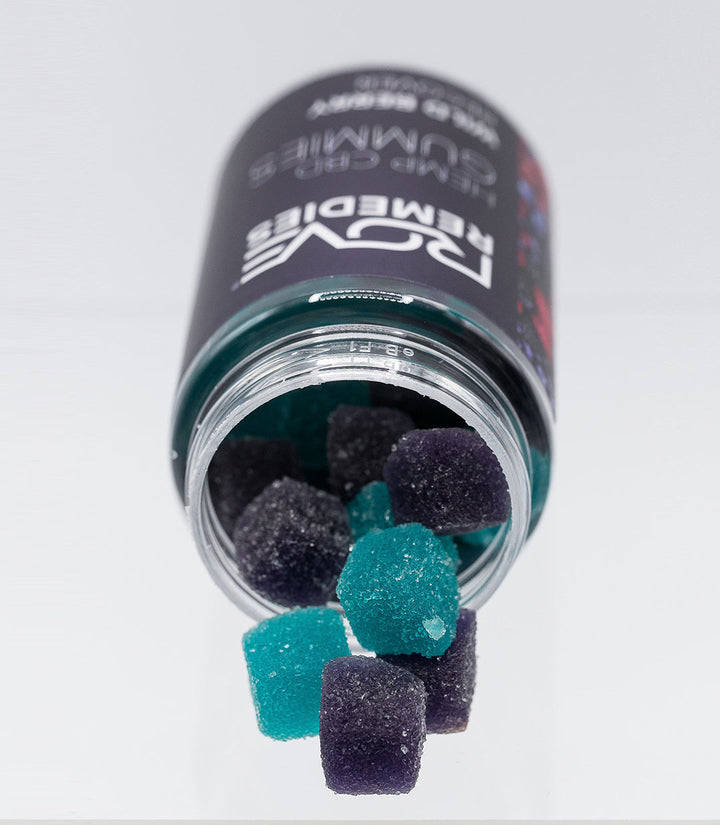 RECOVERY CBD GUMMIES - 20mg CBD - WILD BERRY - Rove Remedies